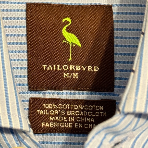 TailorByrd button down in size medium. - Picture 2 of 5